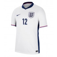 Camisa de Futebol Inglaterra Kieran Trippier #12 Equipamento Principal Europeu 2024 Manga Curta